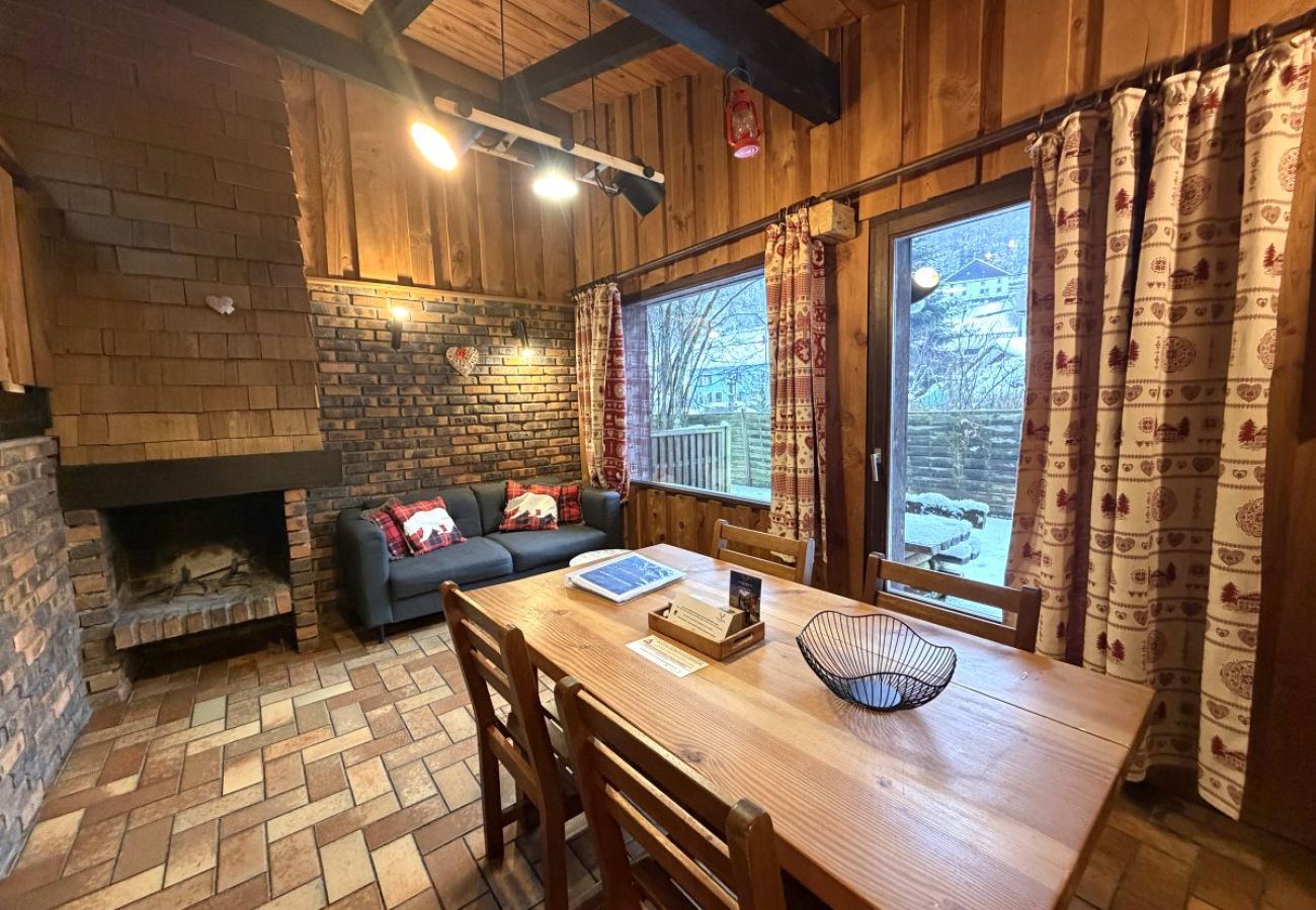 Séjour salon avec cheminée