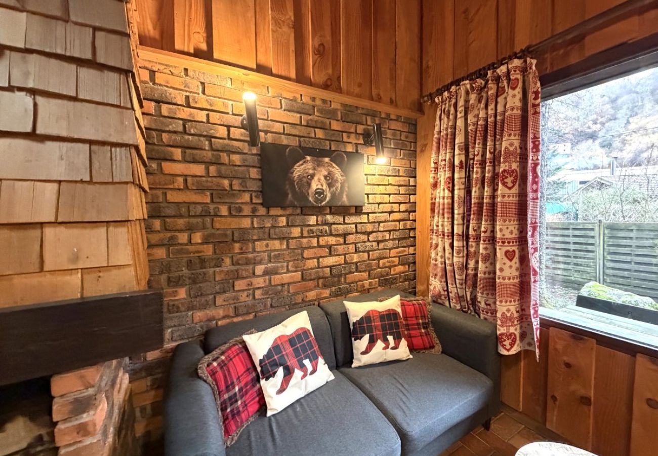 Séjour salon avec cheminée