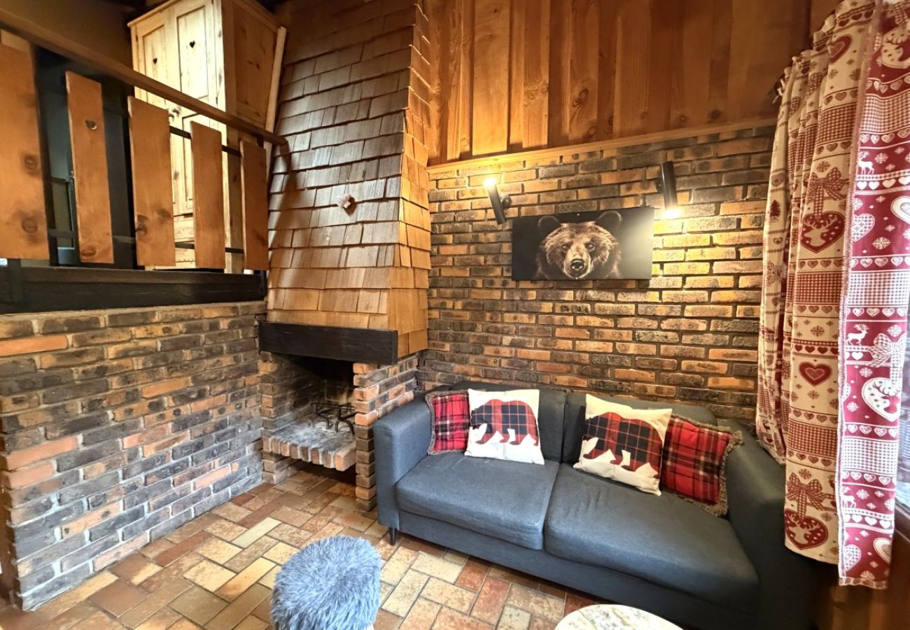 Séjour salon avec cheminée