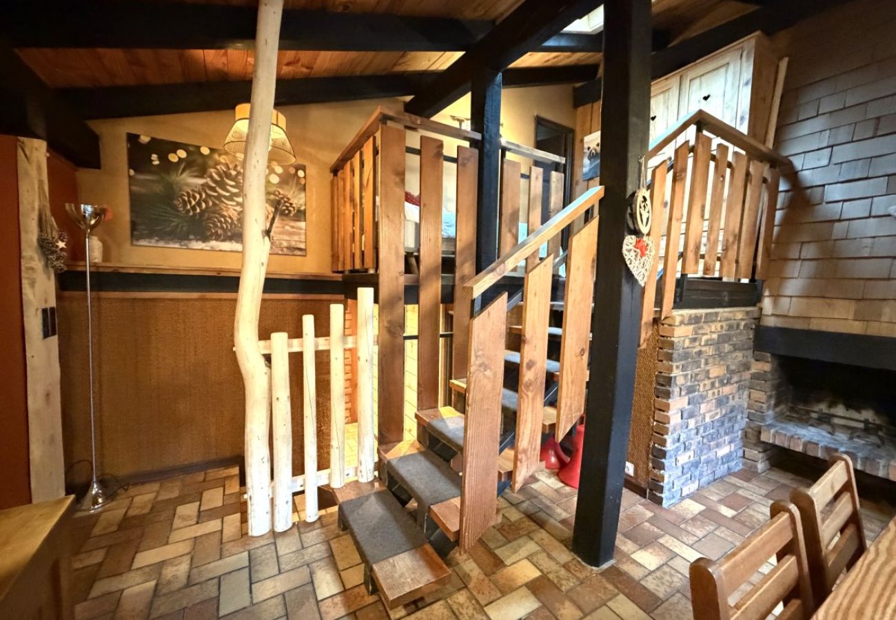 Séjour salon avec cheminée