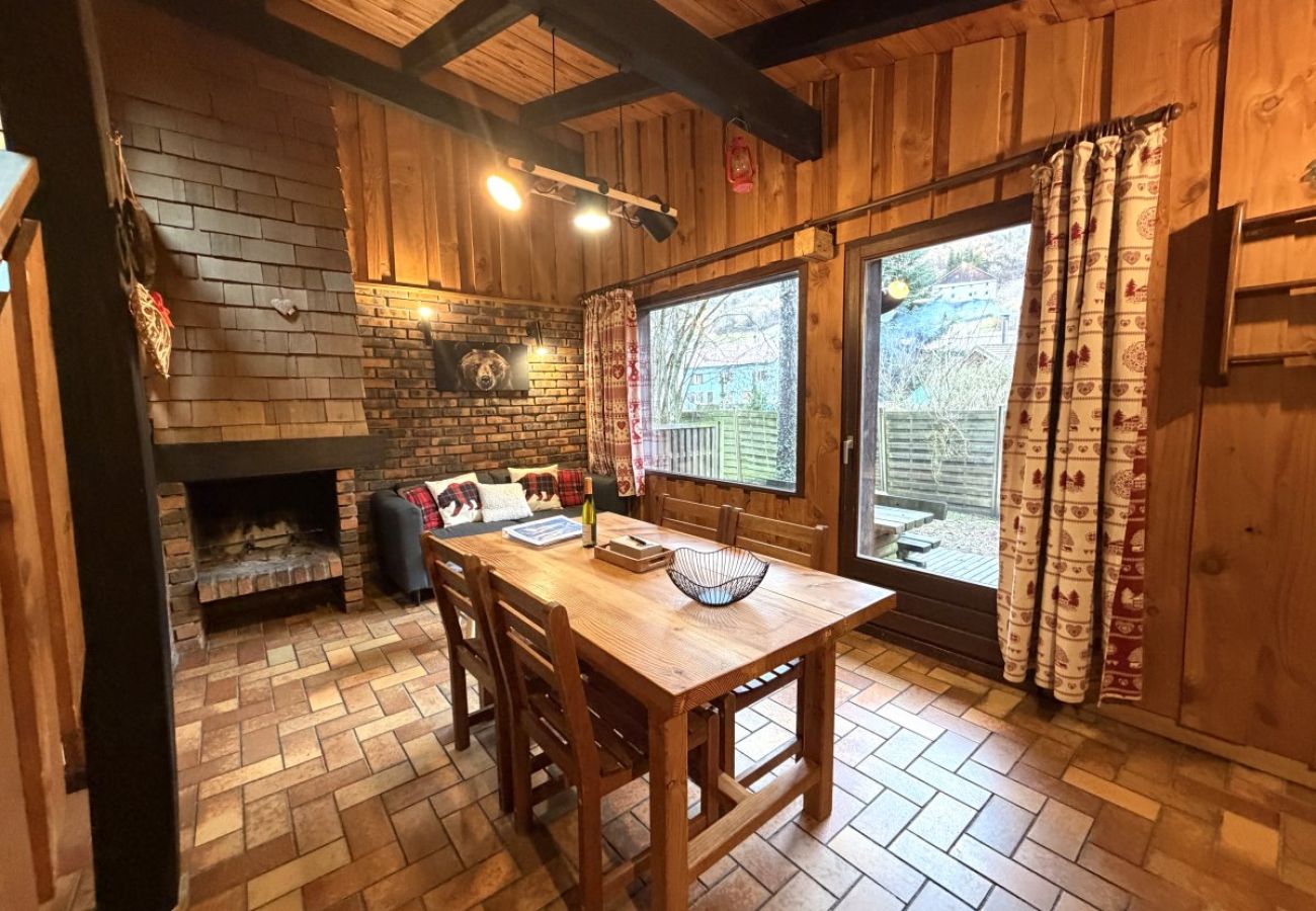 Séjour salon avec cheminée