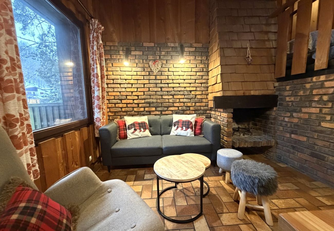 Séjour salon avec cheminée