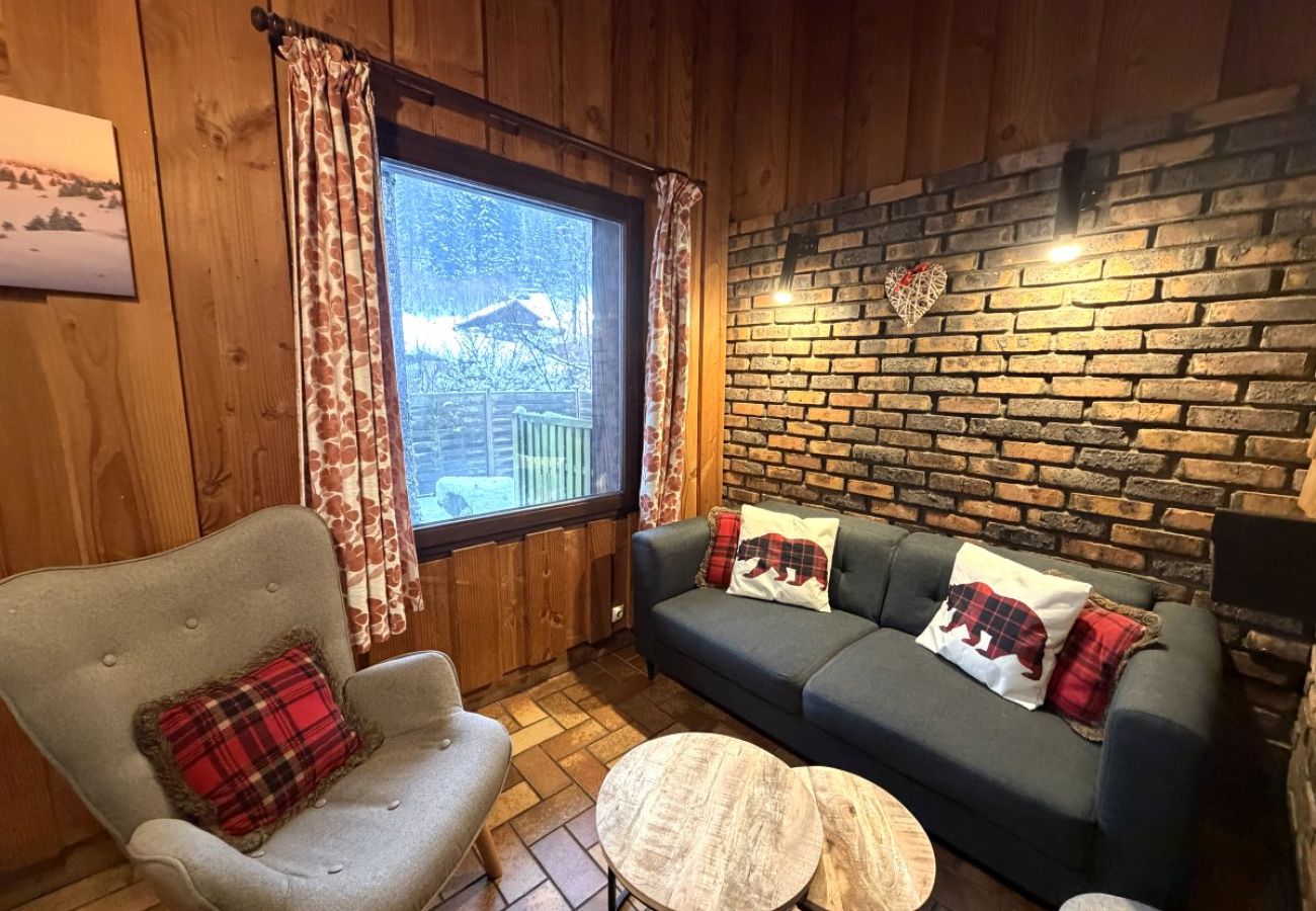 Séjour salon avec cheminée