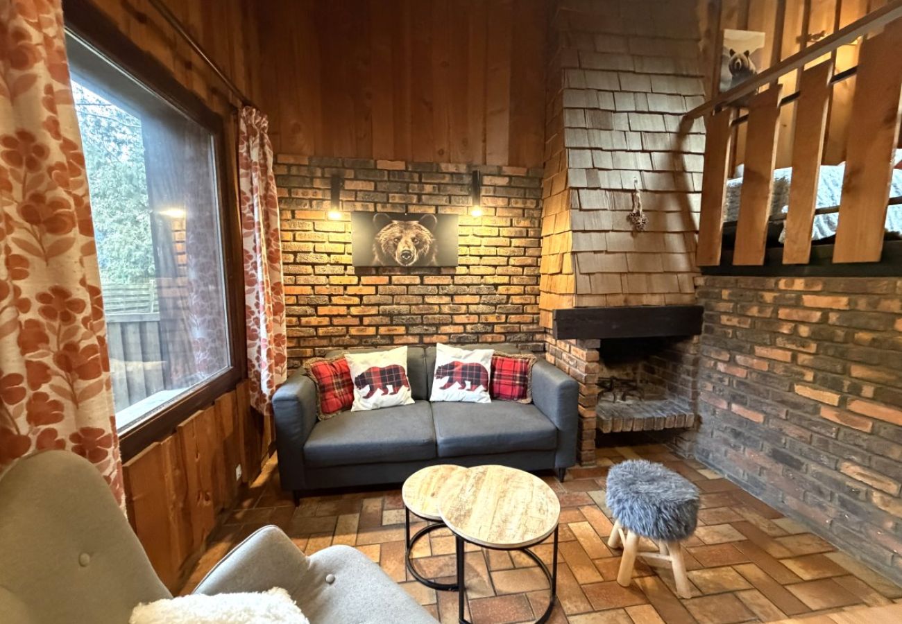 Séjour salon avec cheminée