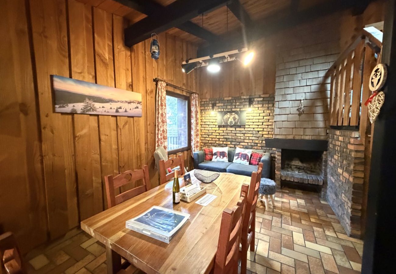 Séjour salon avec cheminée