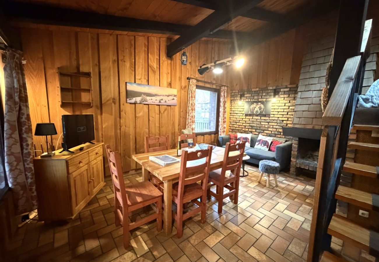 Séjour salon avec cheminée