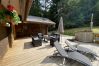 Chalet à La Bresse - LE FISHING LODGE Chalet en bois avec Bain Nordique