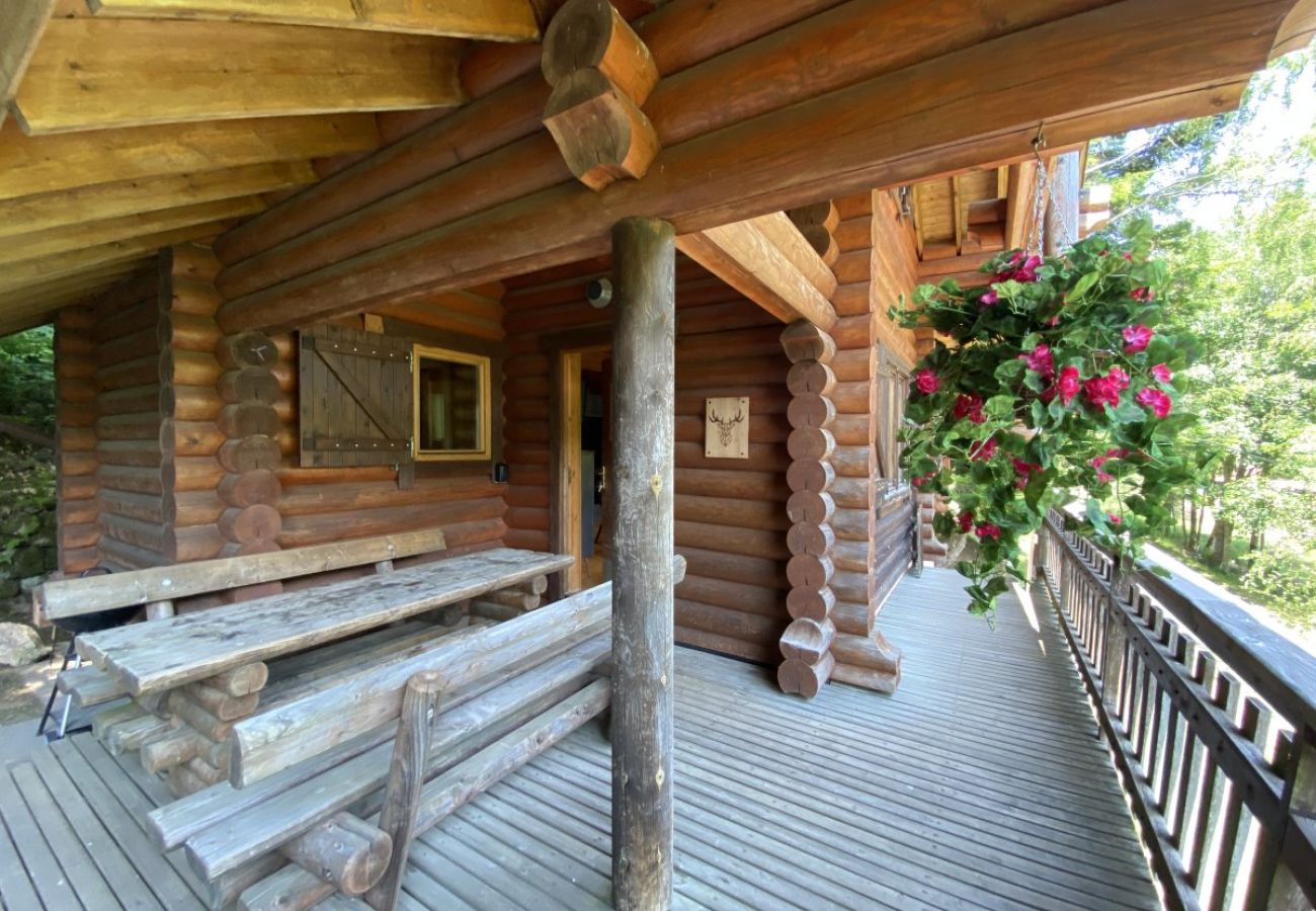 Extérieur avec terrasse, jardin et vue montagne