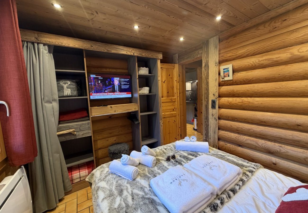 Chalet à La Bresse - LE GRAND CERF  Chalet en rondins avec SPA Jacuzzi