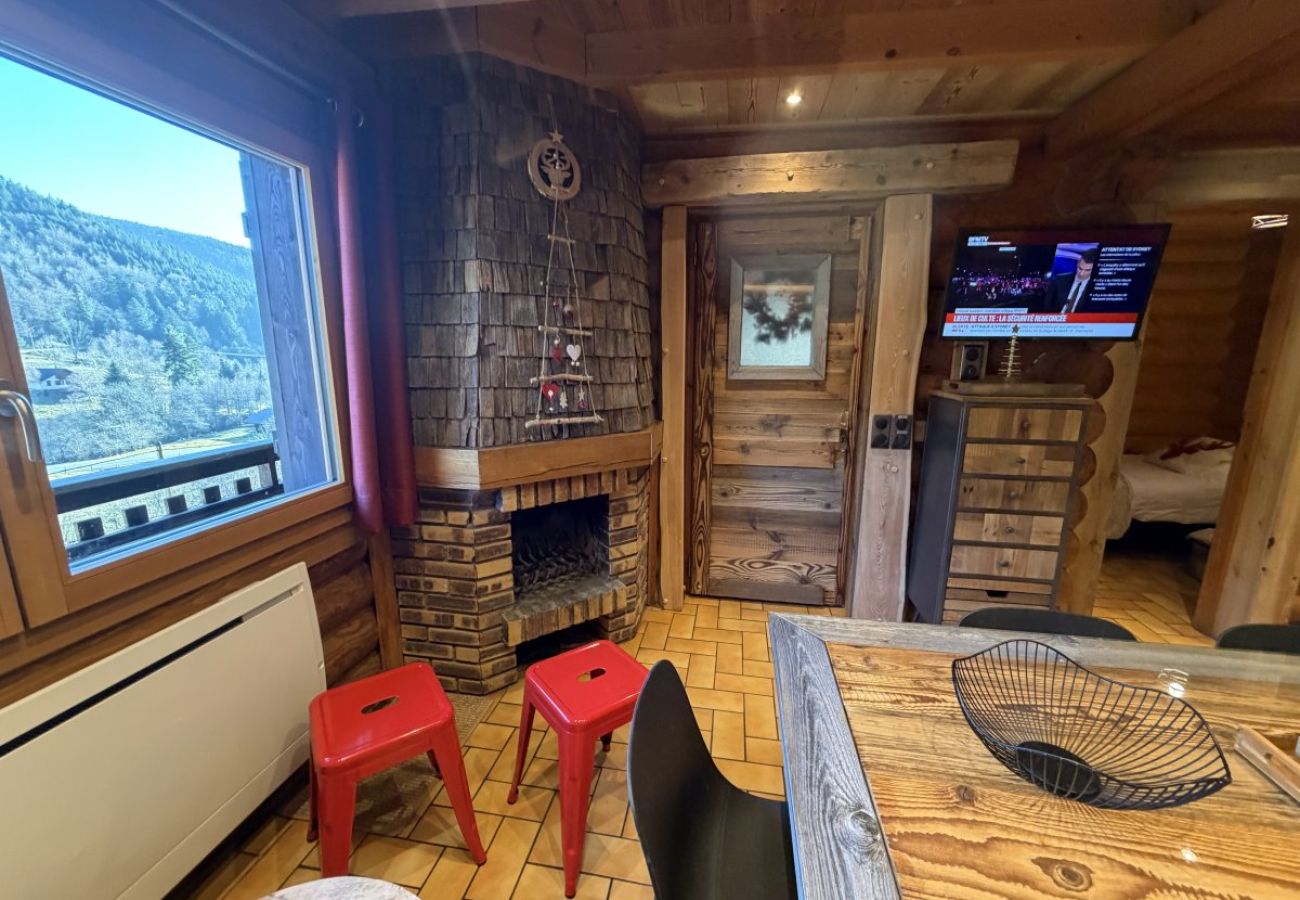 Chalet à La Bresse - LE GRAND CERF  Chalet en rondins avec SPA Jacuzzi