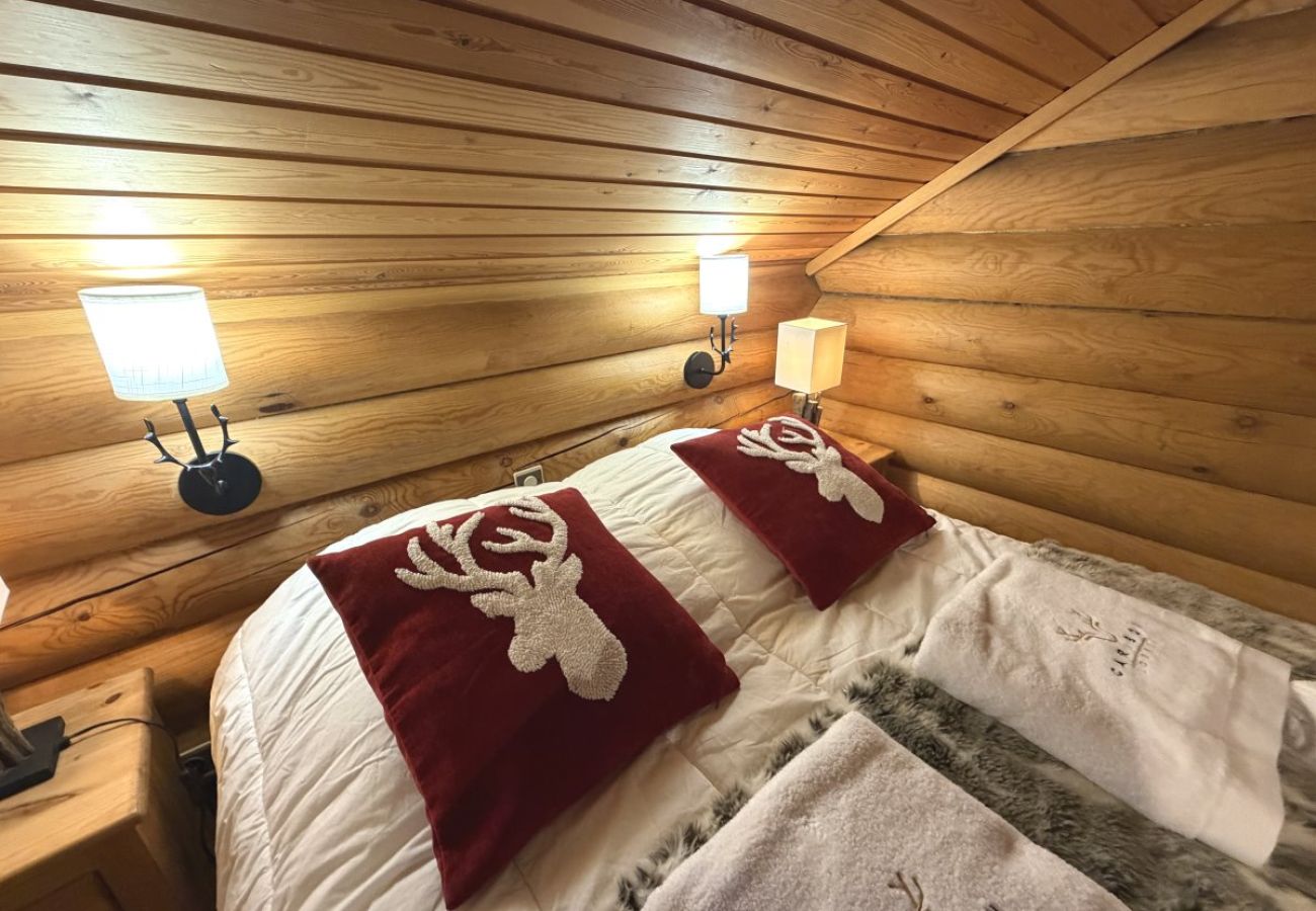 Chalet à La Bresse - LE GRAND CERF  Chalet en rondins avec SPA Jacuzzi