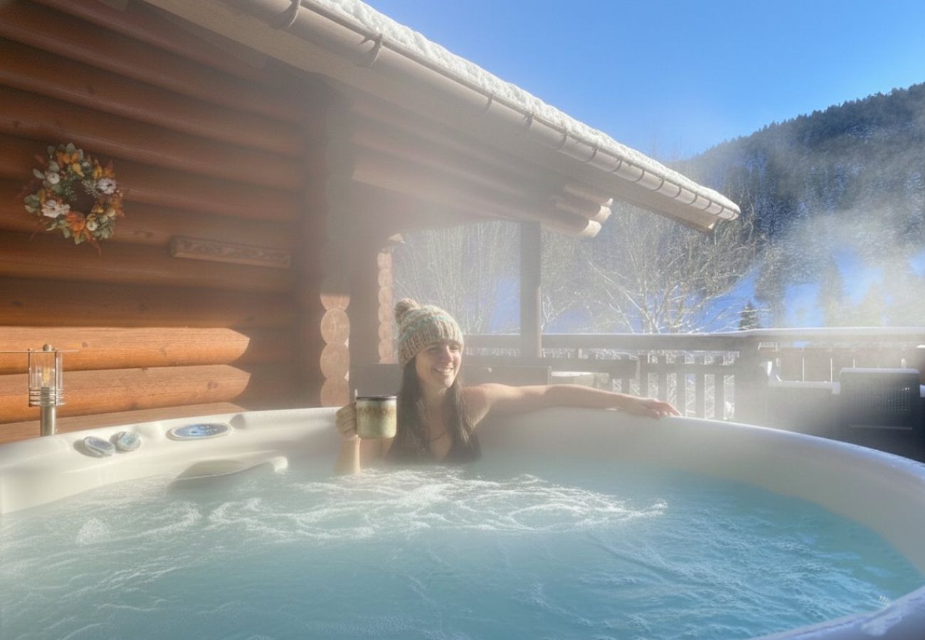 Terrasse avec SPA Jacuzzi