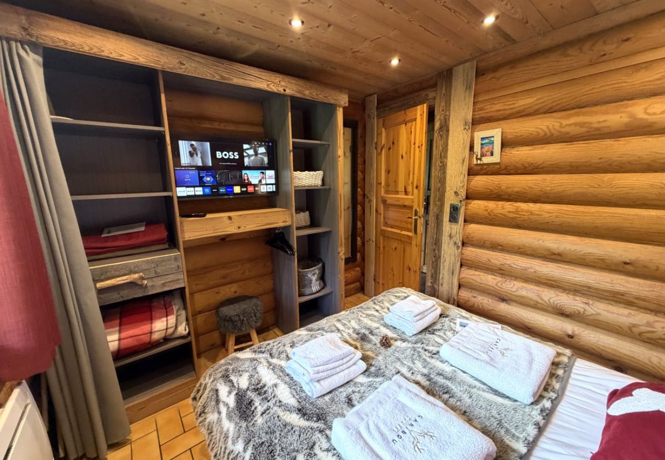 Chalet à La Bresse - LE GRAND CERF  Chalet en rondins avec SPA Jacuzzi
