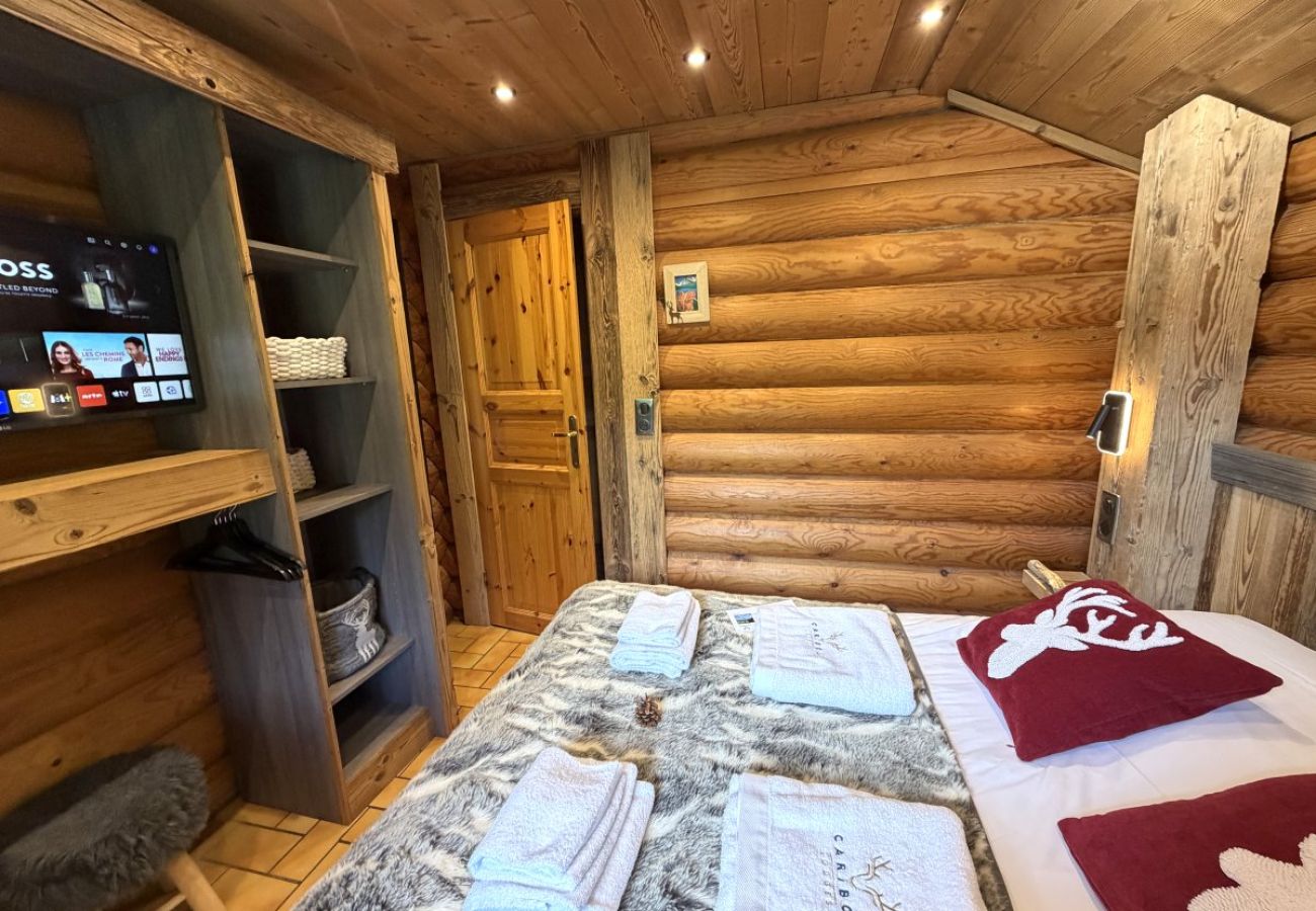 Chalet à La Bresse - LE GRAND CERF  Chalet en rondins avec SPA Jacuzzi