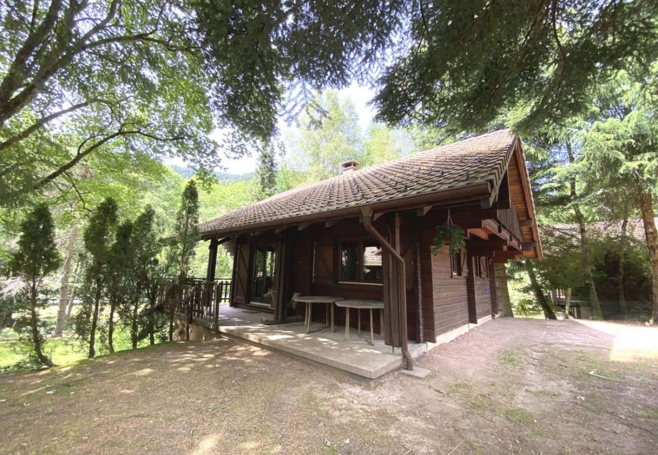 Jardin avec terrasse et vue sur la rivière