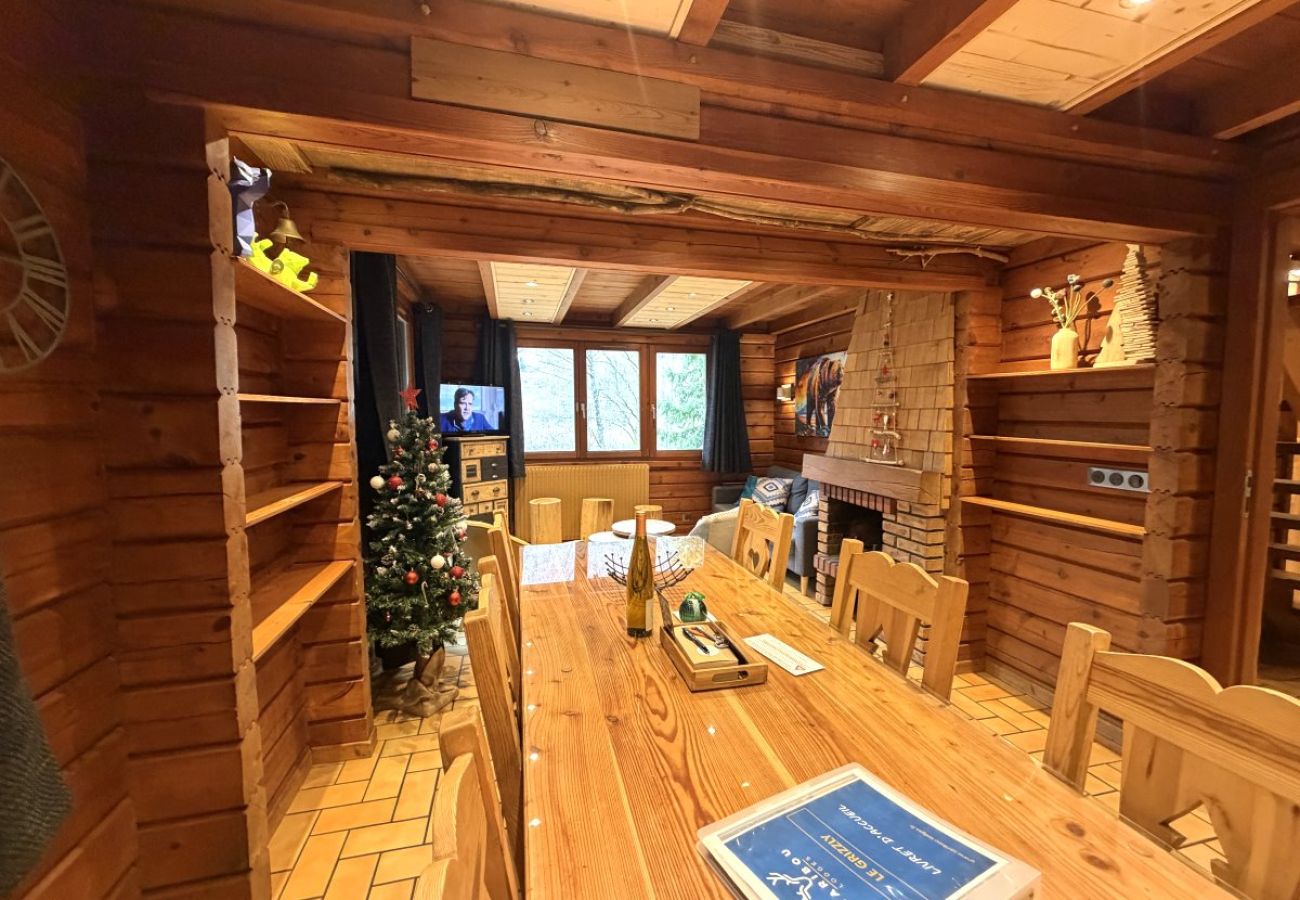 Séjour salon avec cheminée