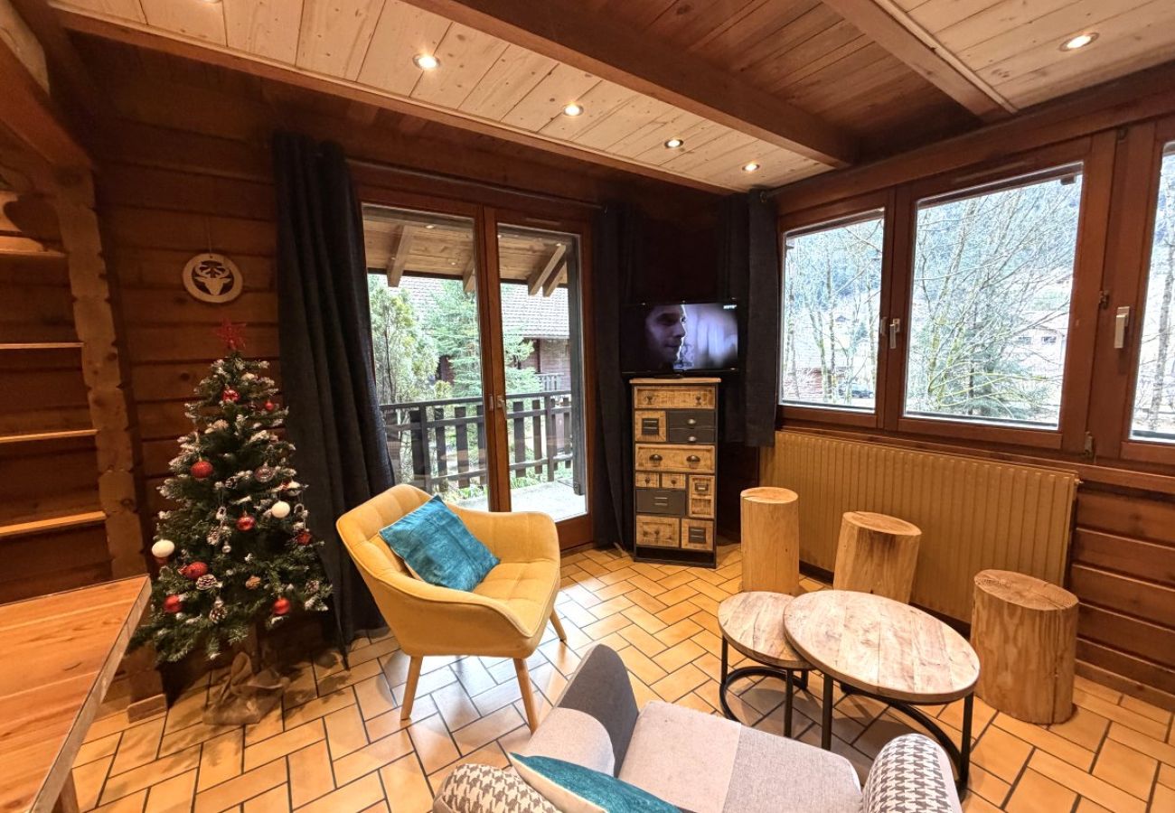 Séjour salon avec cheminée