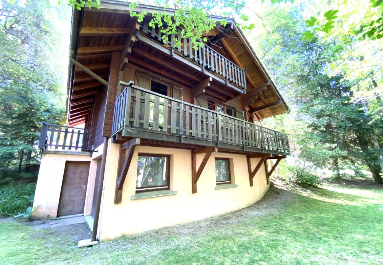 Jardin avec terrasse et vue sur la rivière