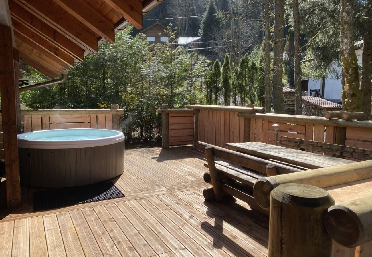 Terrasse avec SPA Jacuzzi