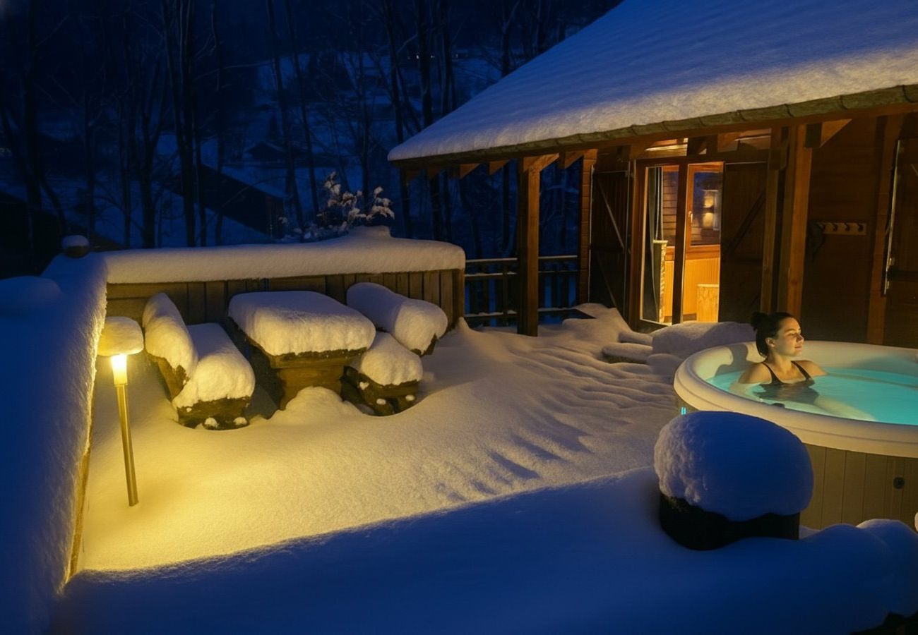Terrasse avec SPA Jacuzzi