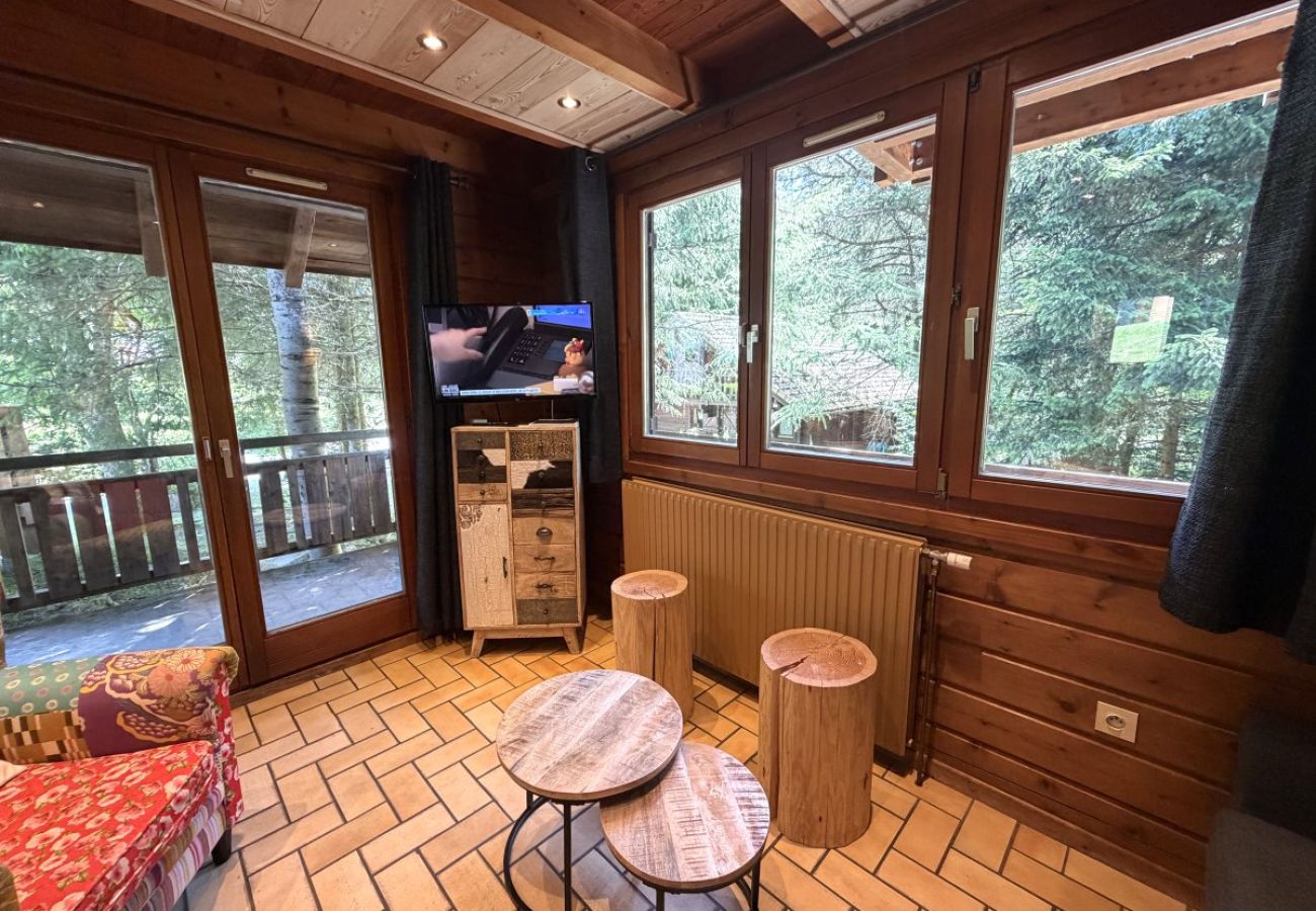 Séjour salon avec cheminée