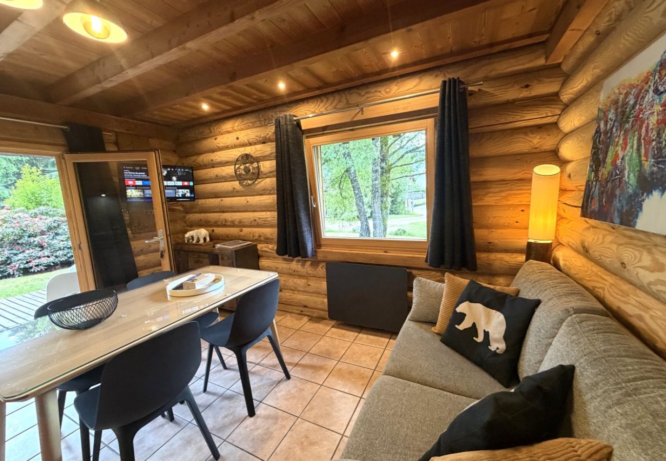 Séjour salon avec cuisine équipée